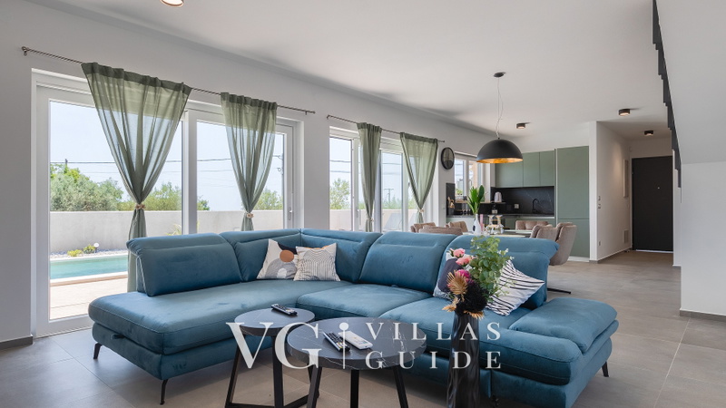Villa Sofia - SeaView & Hydromassage Wohnzimmer