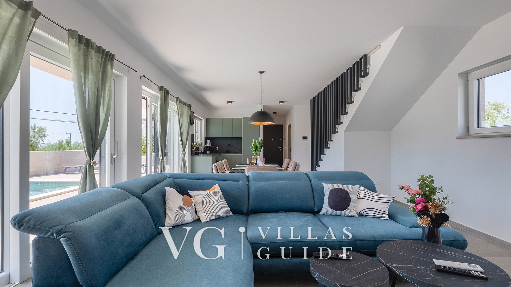 Villa Sofia - SeaView & Hydromassage Wohnzimmer