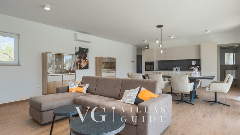 Villa Moon - SeaView & Hydromassage Wohnzimmer
