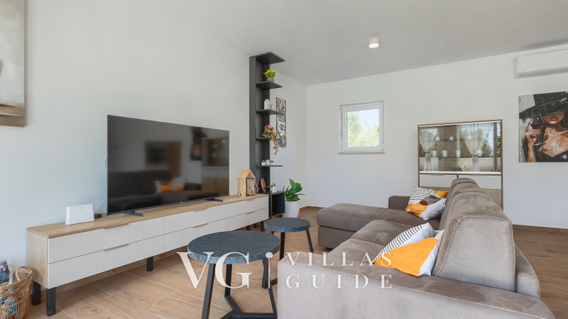 Villa Moon - SeaView & Hydromassage Wohnzimmer