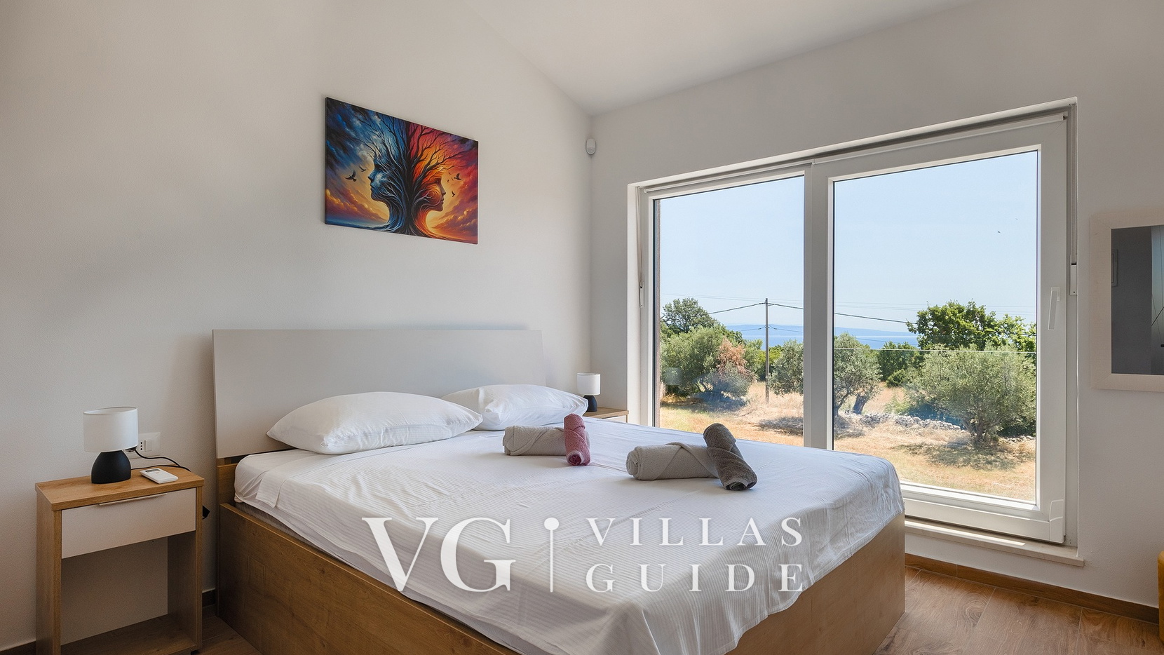 Villa Moon - SeaView & Hydromassage Schlafzimmer