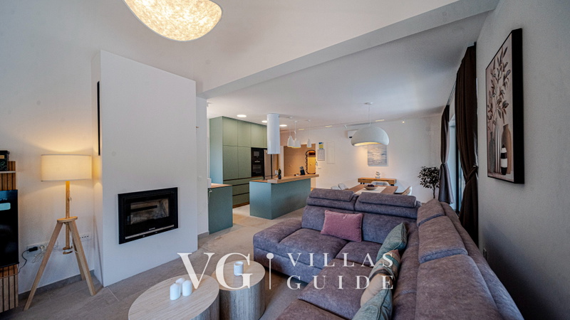 Villa Plitvina Dnevni boravak