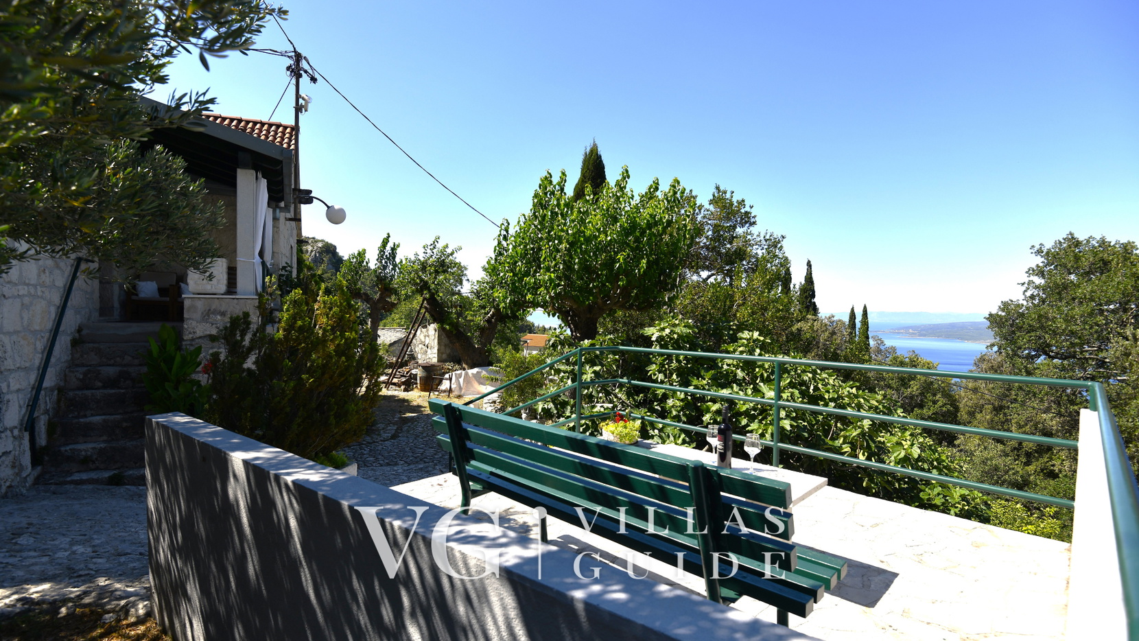 Holiday Home Volat -Baška Voda Garten und Außenbereich