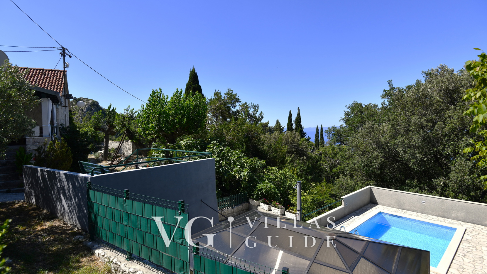 Holiday Home Volat -Baška Voda Garten und Außenbereich