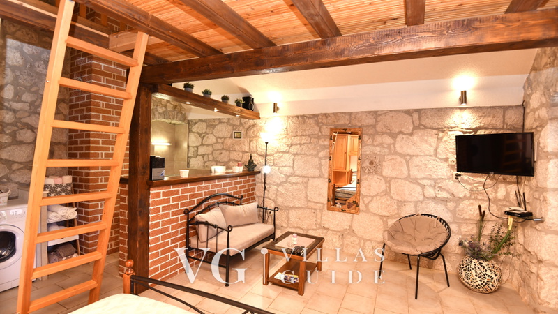 Holiday Home Volat -Baška Voda Wohnzimmer