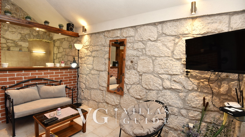 Holiday Home Volat -Baška Voda Wohnzimmer