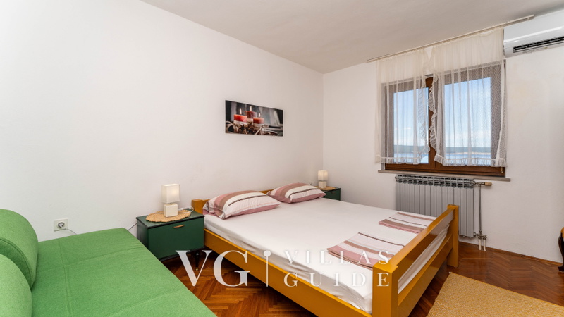 Beachfront apartment 4 - Crikvenica,Dramalj Camera da letto