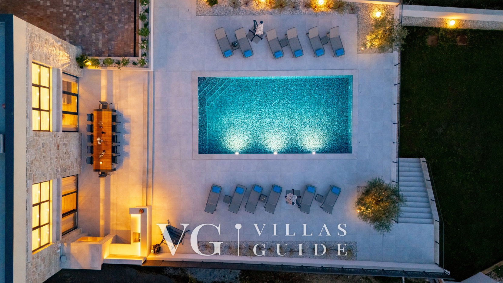 Villa Lithos Pool