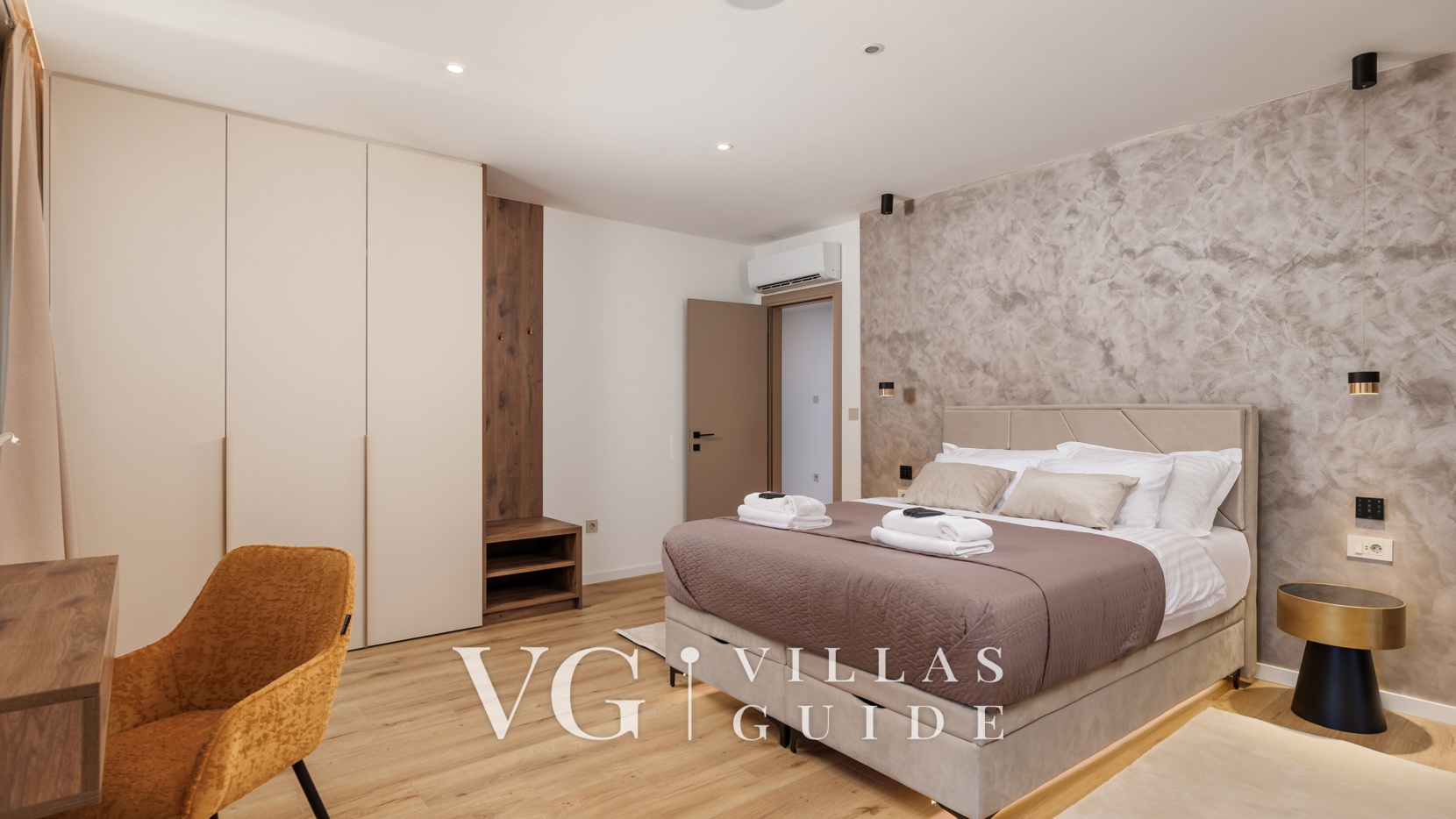 Villa Lithos Schlafzimmer