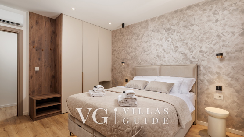 Villa Lithos Schlafzimmer