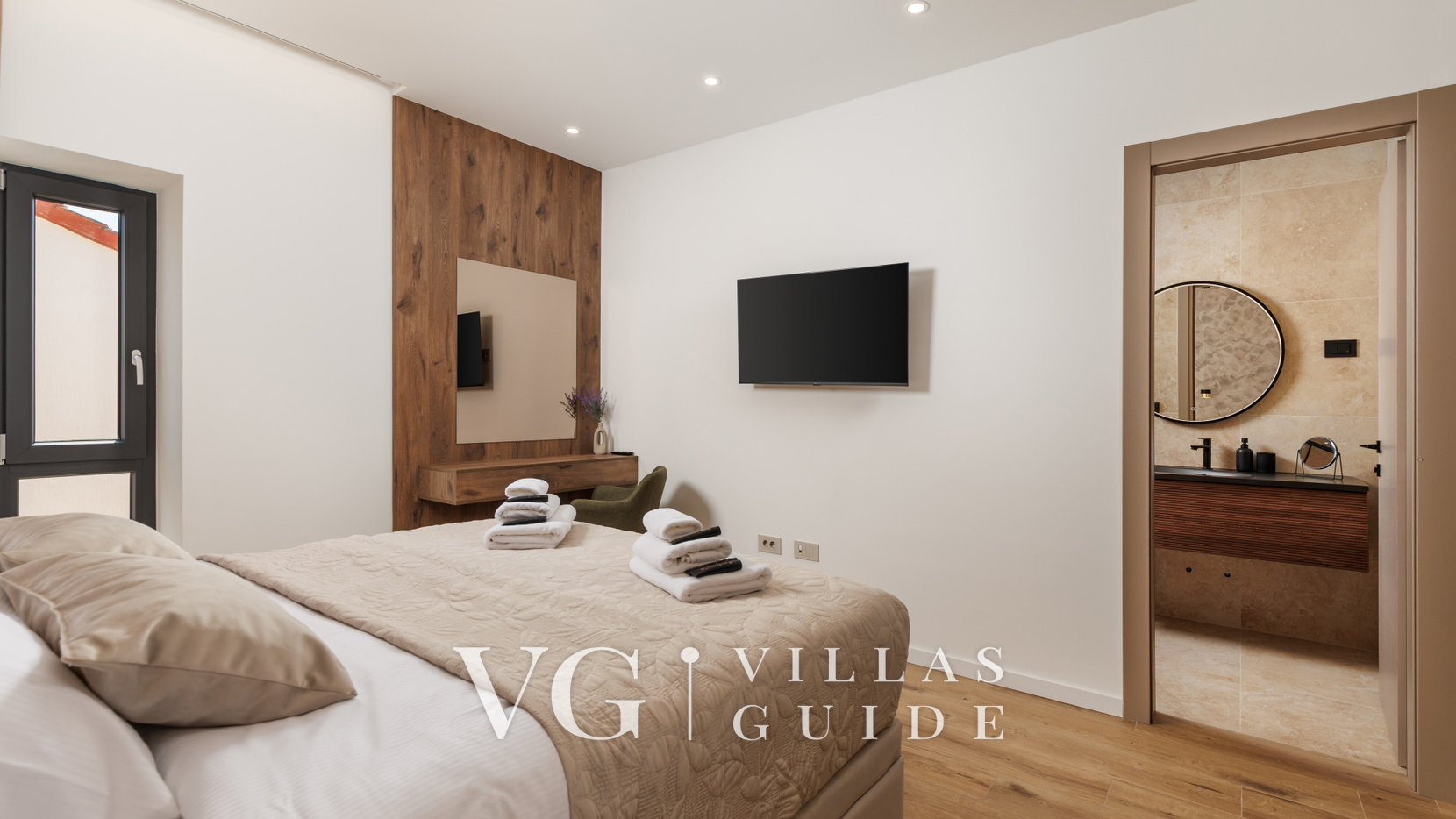 Villa Lithos Schlafzimmer