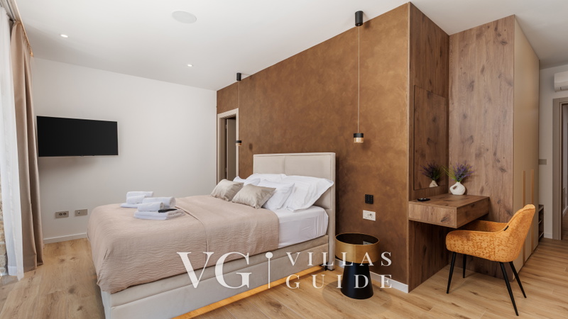 Villa Lithos Schlafzimmer
