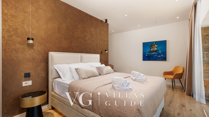 Villa Lithos Schlafzimmer