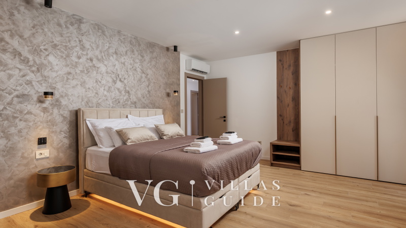 Villa Lithos Schlafzimmer