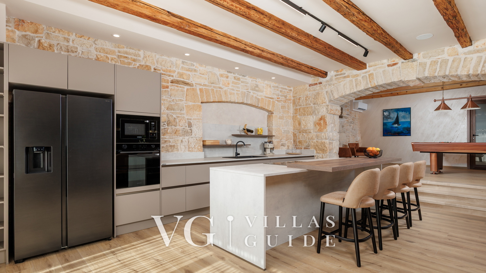 Villa Lithos Küche