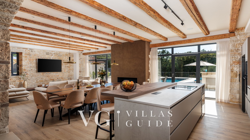 Villa Lithos Küche