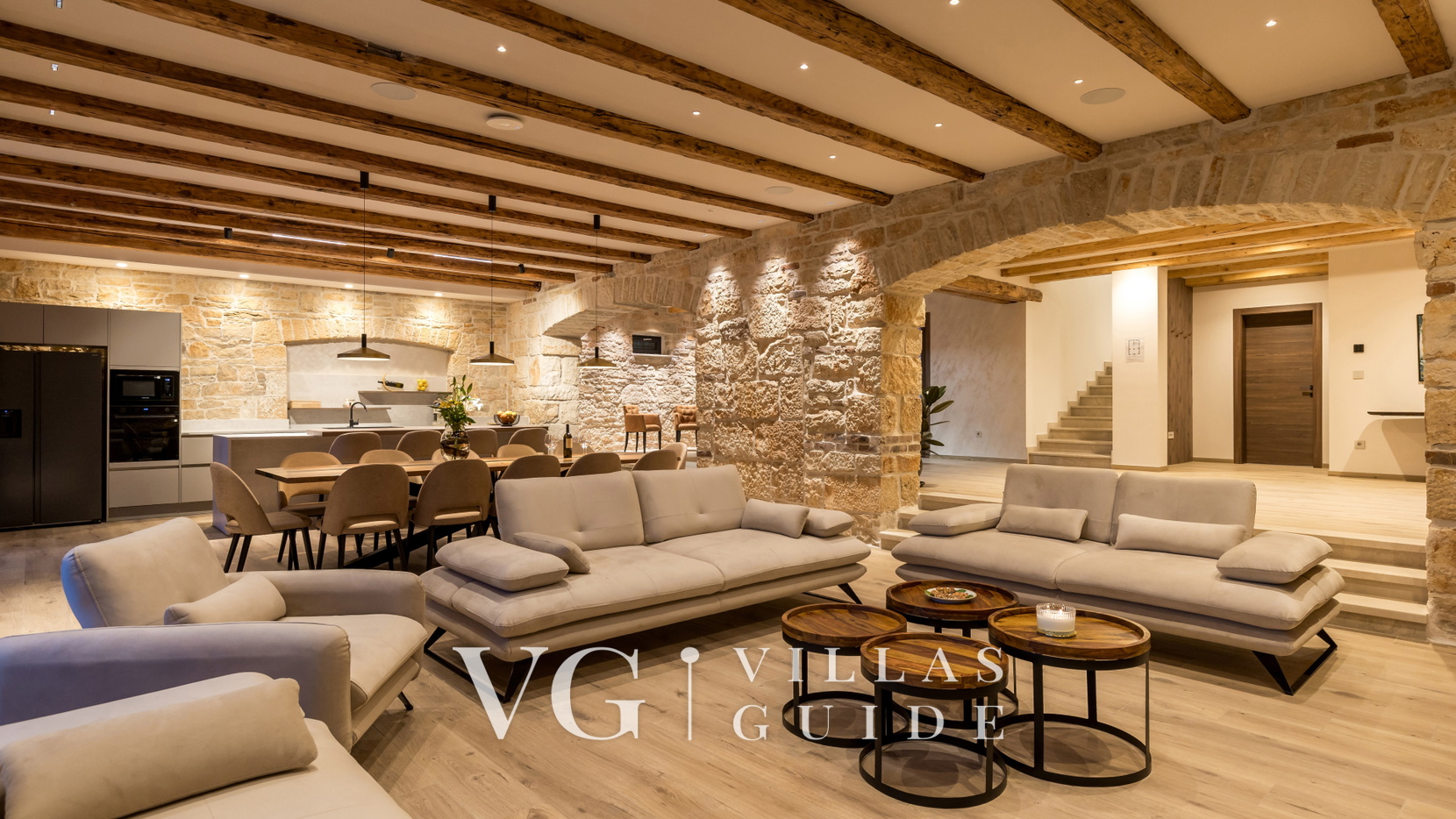 Villa Lithos Wohnzimmer