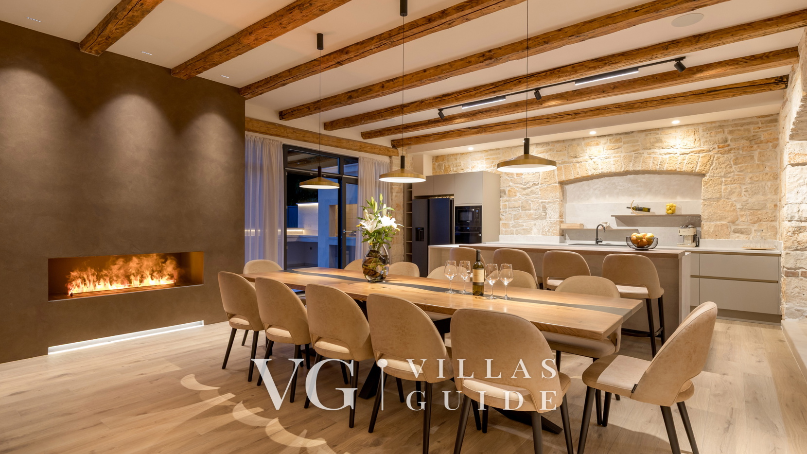Villa Lithos Küche