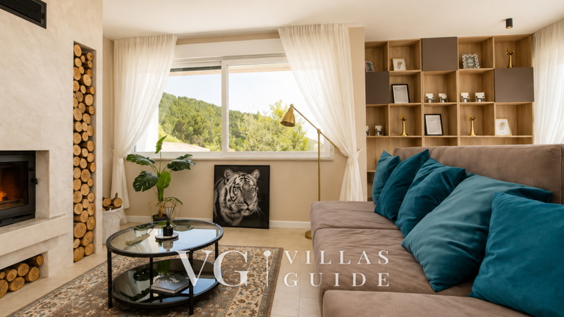 Villa Royal Gold Wohnzimmer