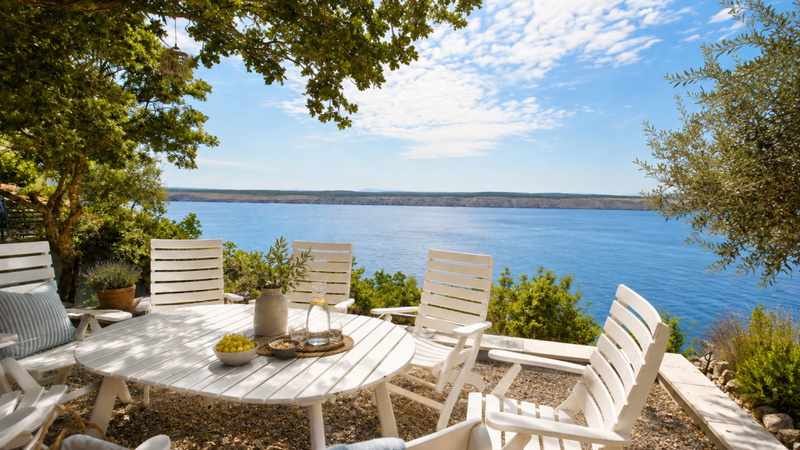 Holiday home view beachfront Jadranovo