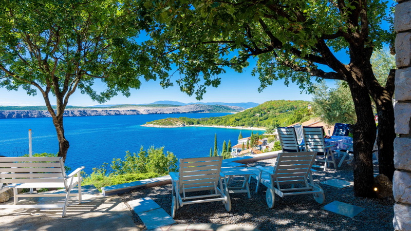Holiday home view beachfront Jadranovo