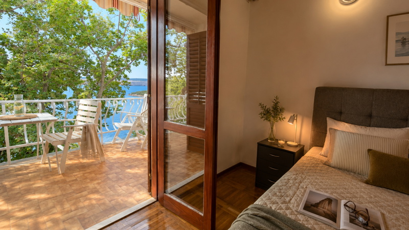 Holiday home view beachfront Jadranovo