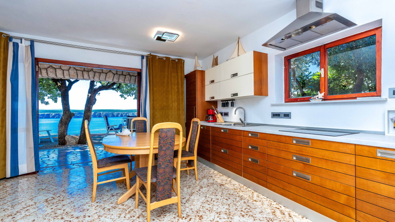 Holiday home view beachfront Jadranovo