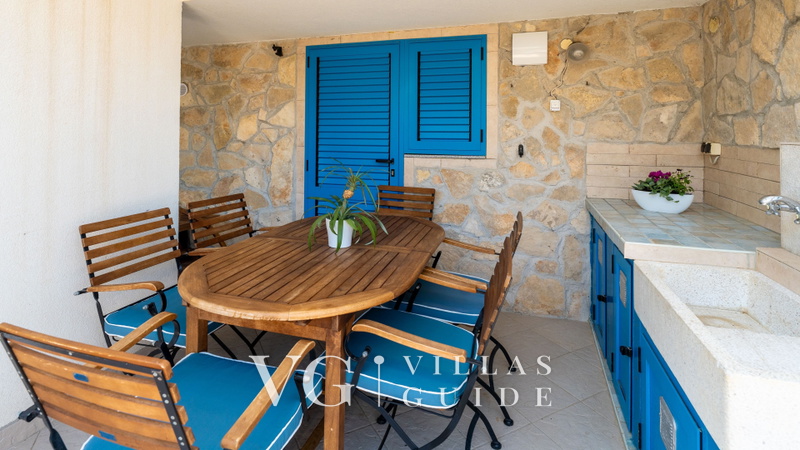 Apartmani villa Ana with pool 1 Ražanac Dvorište i vanjski dio objekta