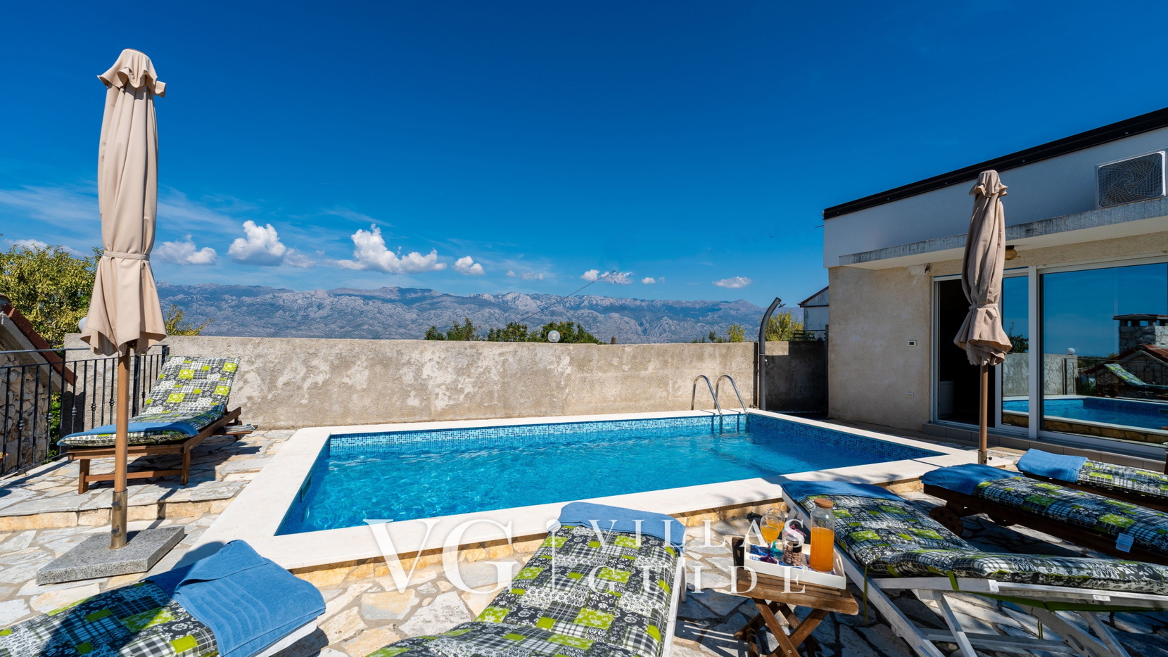 Apartmani villa Ana with pool 1 Ražanac Bazen