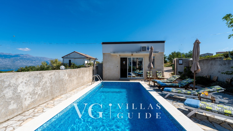 Apartmani villa Ana with pool 1 Ražanac Bazen