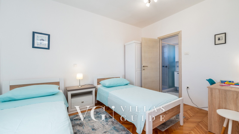 Apartmani villa Ana with pool 1 Ražanac Spavaća soba
