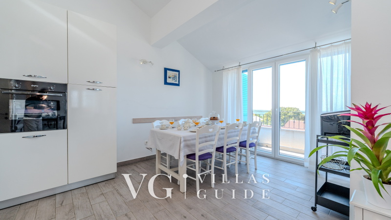 Apartmani villa Ana with pool 2 Ražanac Kuhinja