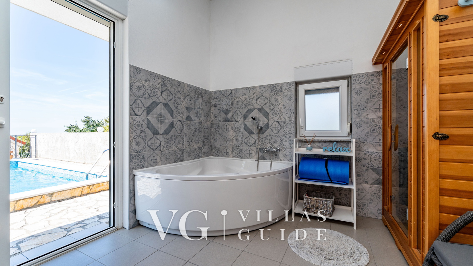 Apartmani villa Ana with pool 2 Ražanac wellness