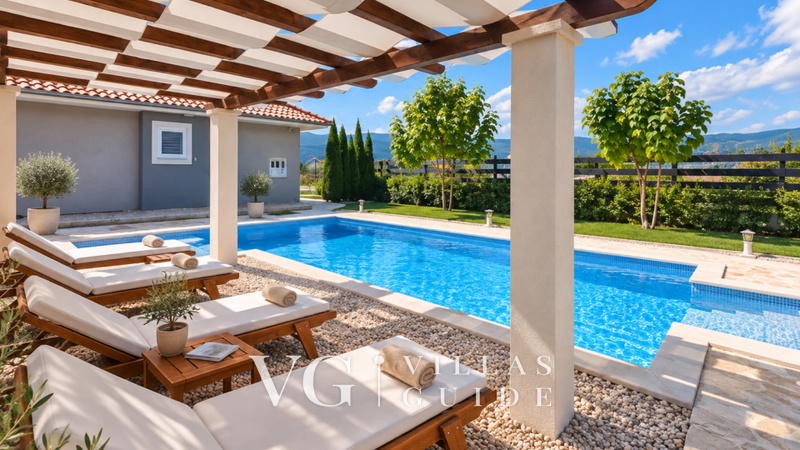 Villa Maya Garten und Außenbereich