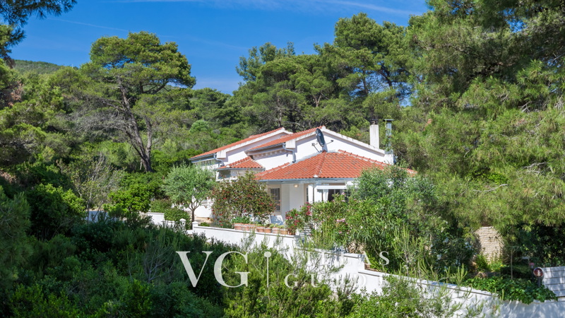 Vila Maja with pool Molat Dvorište i vanjski dio objekta