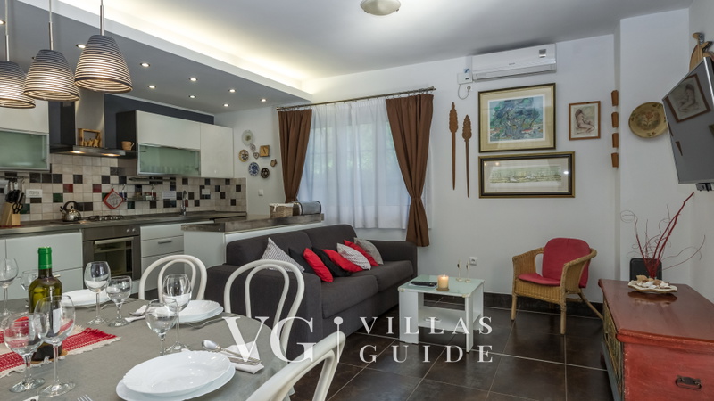 Vila Maja with pool Molat Dnevni boravak