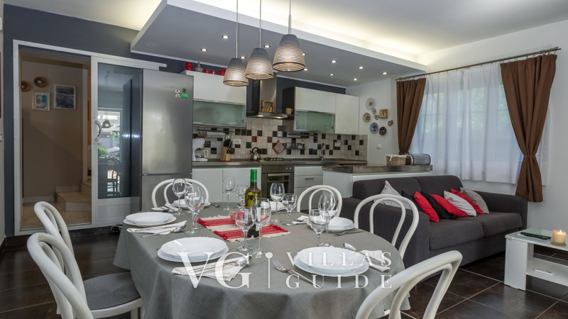 Vila Maja with pool Molat Dnevni boravak