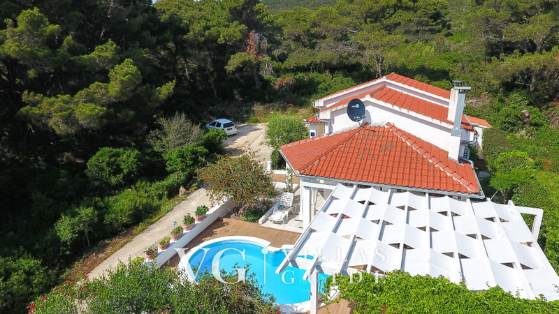 Vila Maja with pool Molat Dvorište i vanjski dio objekta