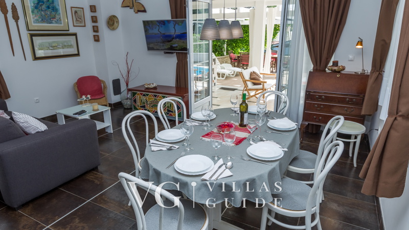 Vila Maja with pool Molat Dnevni boravak