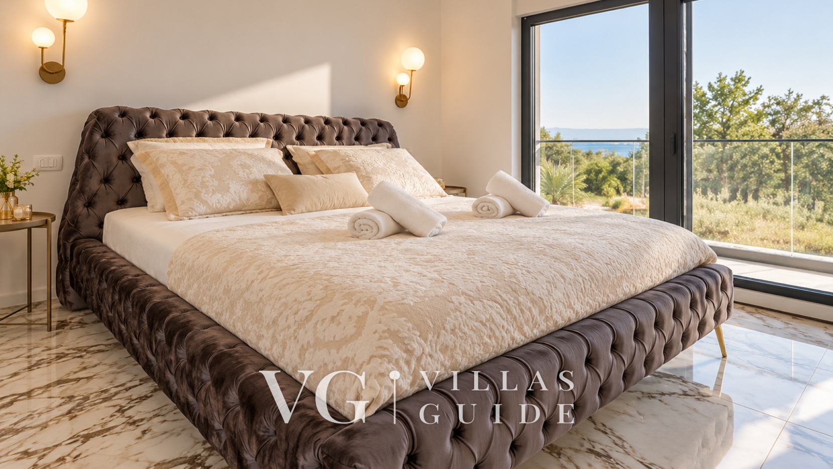 Luxury villa Noel Spavaća soba