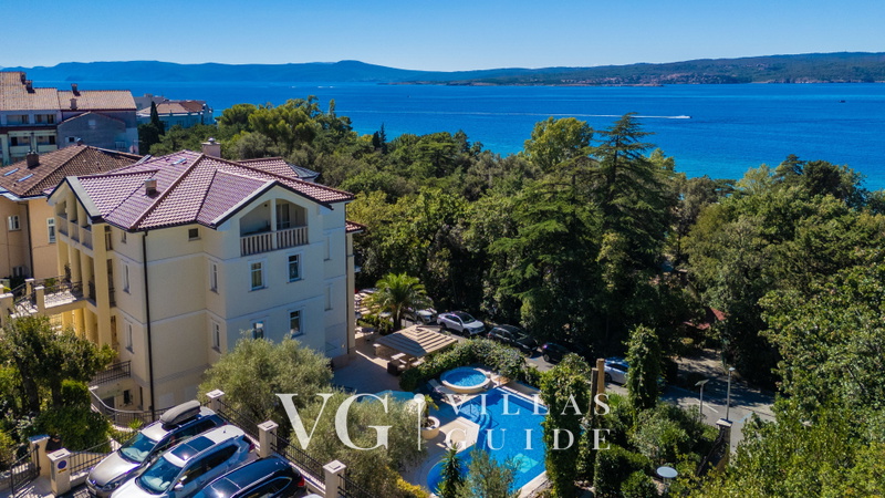 Apartman Villa Emilia pool Crikvenica Garten und Außenbereich