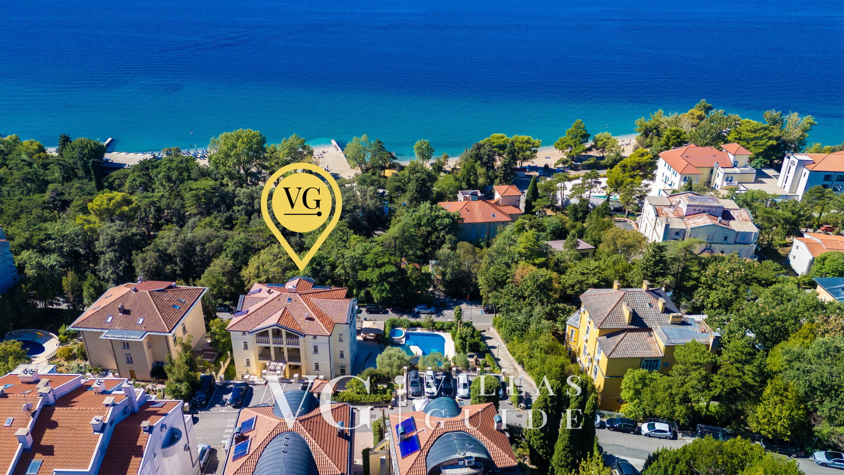 Apartman Villa Emilia pool Crikvenica Garten und Außenbereich
