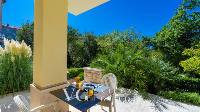 Apartman Villa Emilia pool Crikvenica Garten und Außenbereich