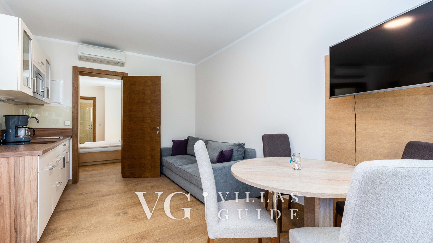 Apartman Villa Emilia pool Crikvenica Wohnzimmer
