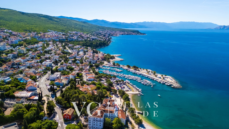 Apartman Villa Emilia pool Crikvenica Mikrolage