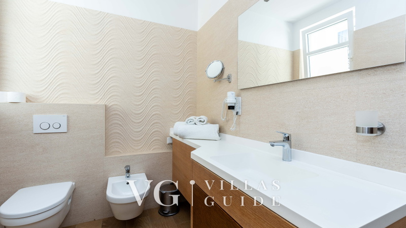 Apartman Villa Emilia pool Crikvenica Badezimmer