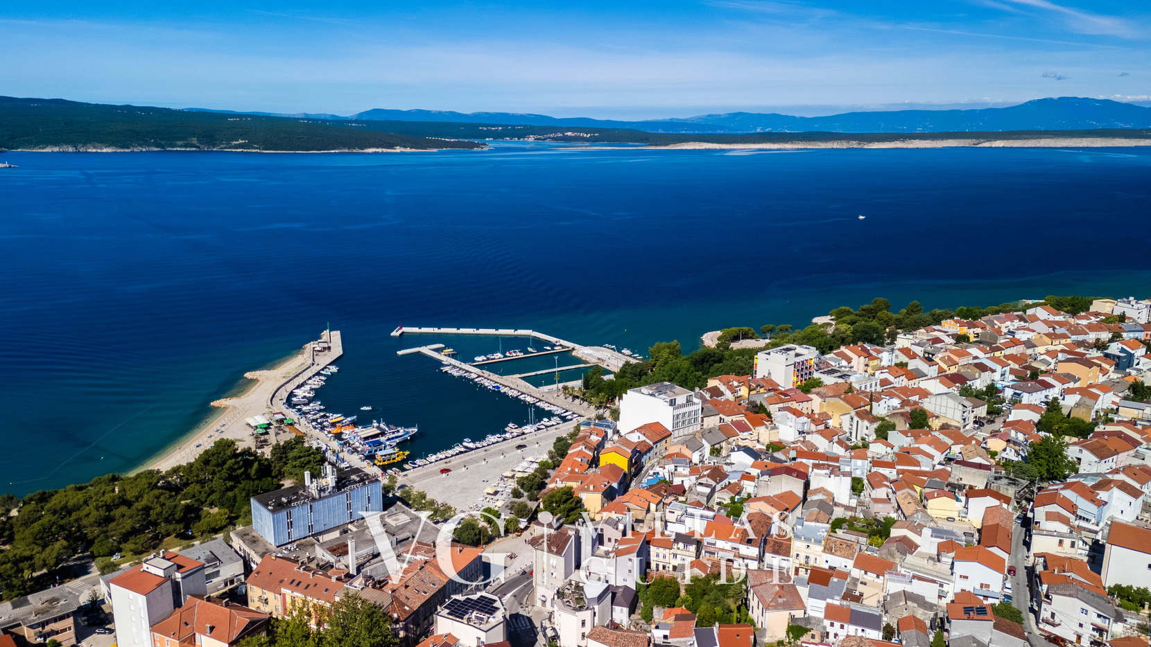 Apartman Villa Emilia pool Crikvenica Mikrolage