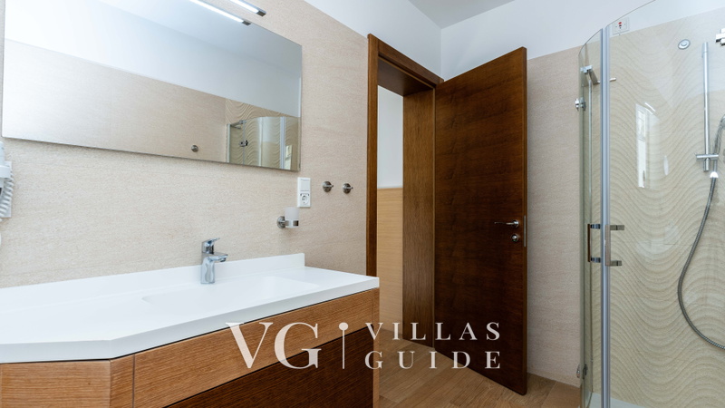 Apartman Villa Emilia pool Crikvenica Badezimmer