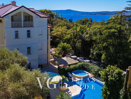 Apartman Villa Emilia pool Crikvenica