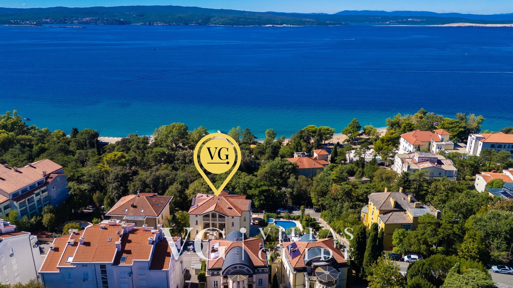 Apartman Villa Emilia pool Crikvenica